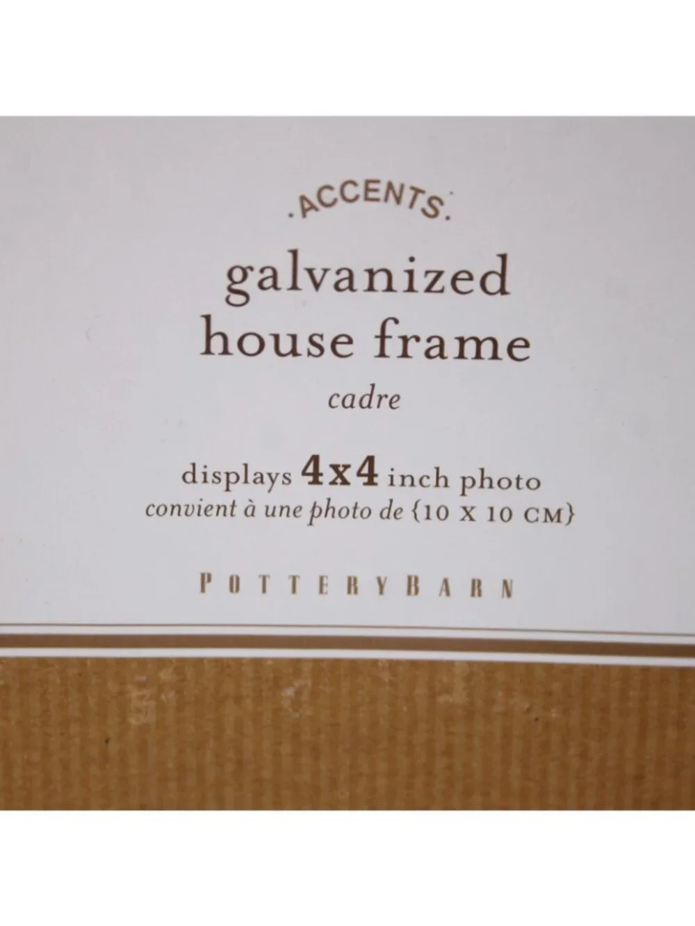 Pottery Barn return tag